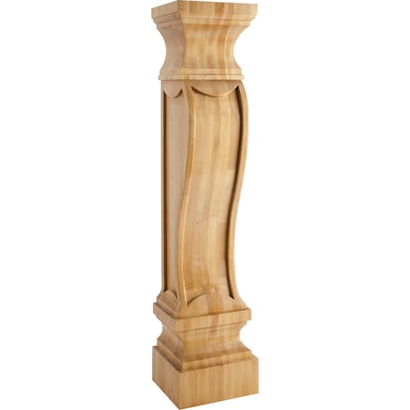 8 Wx7Dx36H Maple German Romanesque Fireplace Corbel